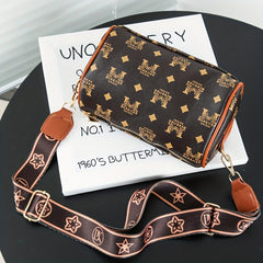 Retro Pattern Shoulder Bag Classic Crossbody Boston Bag