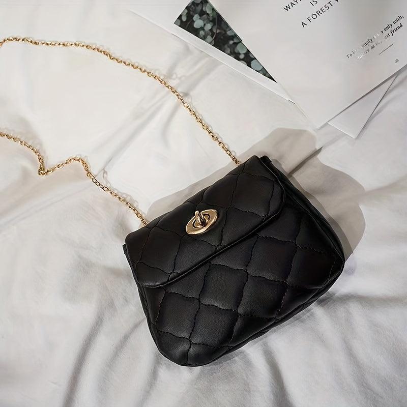 Cloud Quilted Crossbody Bag Chain Shoulder Bag Small Flap Purse