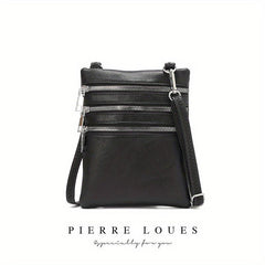 Minimalist Solid Square Crossbody Bag