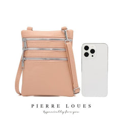 Minimalist Solid Square Crossbody Bag