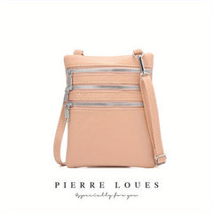 Minimalist Solid Square Crossbody Bag