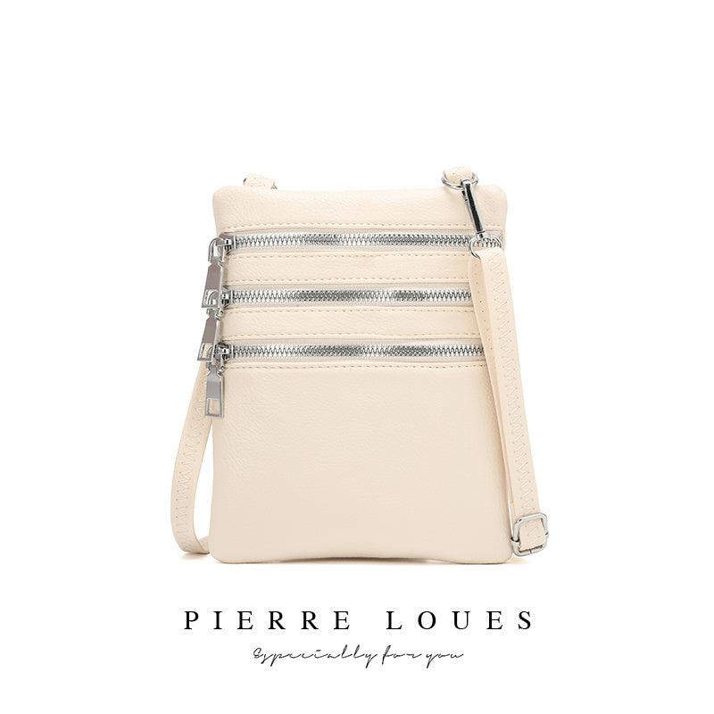 Minimalist Solid Square Crossbody Bag
