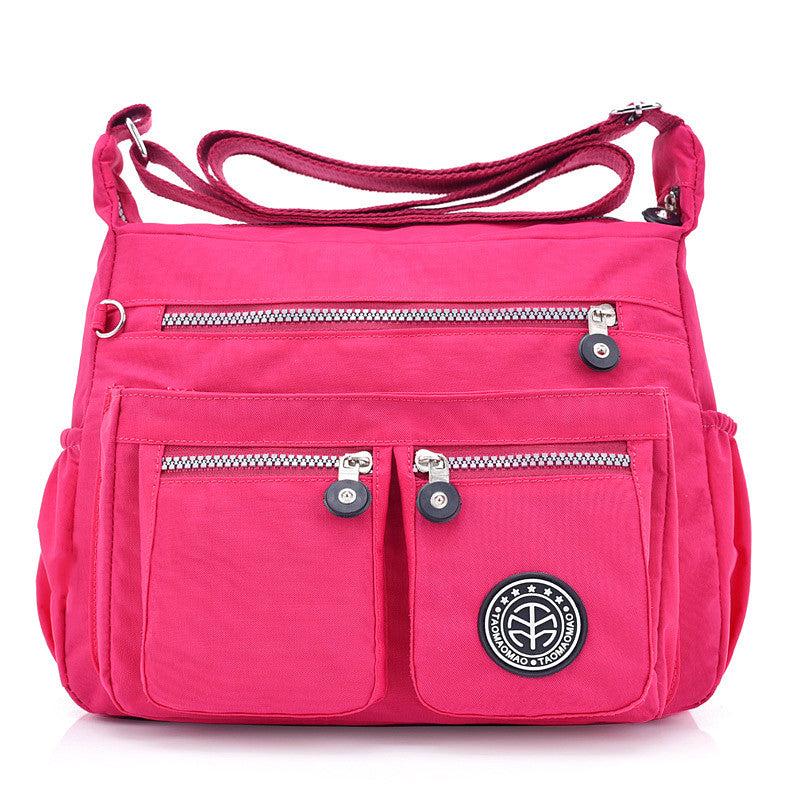 Waterproof Nylon Cloth One Shoulder Bag for Ladies