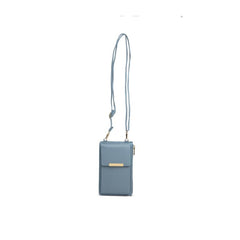 Minimalist Solid Shoulder Bag All Match Cell Phone Bag Small Wallet
