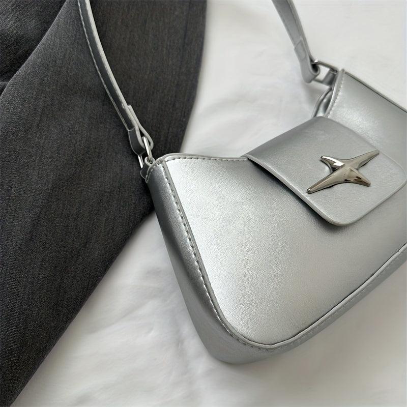 Y2K Star Decor Shoulder Bag