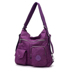 Convertible Strap Nylon Crossbody Bag