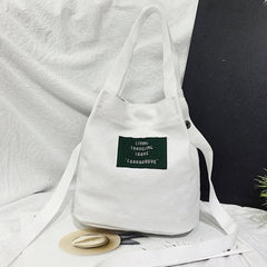 Canvas Crossbody Bag Handle Shoulder Bag