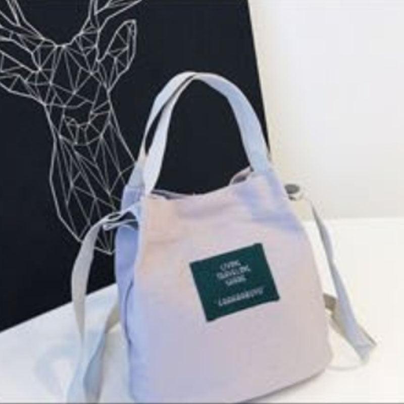 Canvas Crossbody Bag Handle Shoulder Bag
