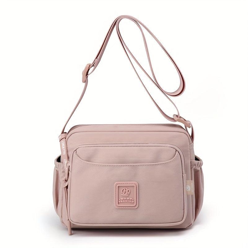 Casual Nylon Crossbody Bag Layer Shoulder Bag For Women Travel