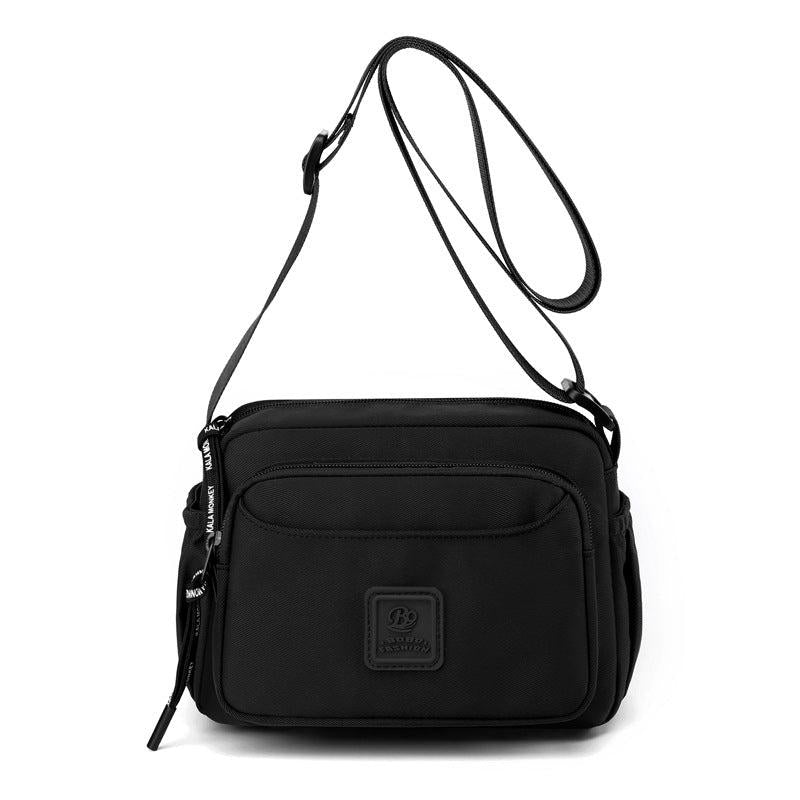 Casual Nylon Crossbody Bag Layer Shoulder Bag For Women Travel