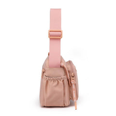 Casual Nylon Crossbody Bag Layer Shoulder Bag For Women Travel