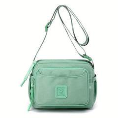 Casual Nylon Crossbody Bag Layer Shoulder Bag For Women Travel