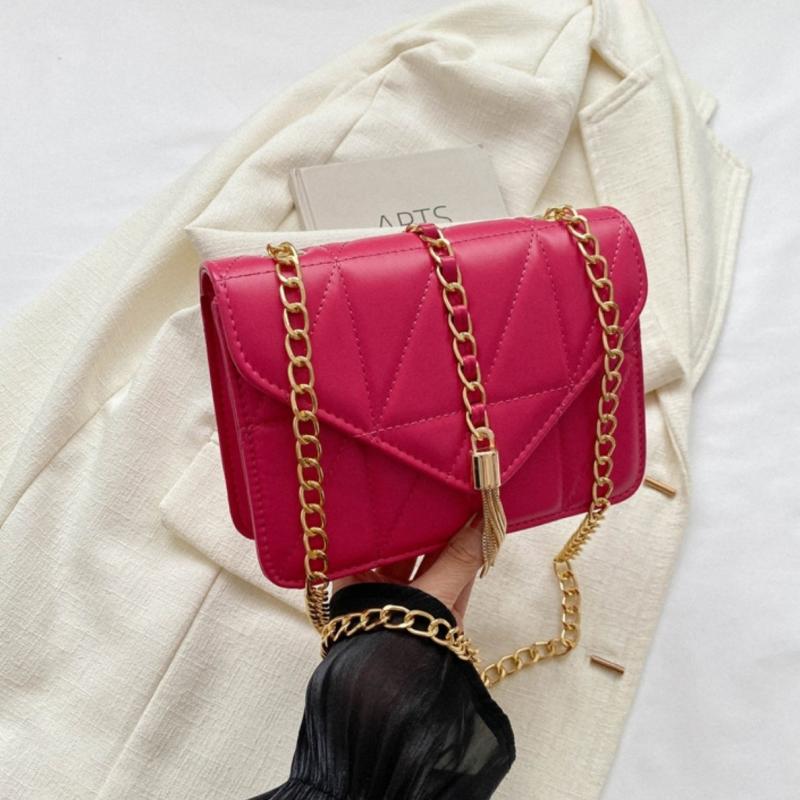 Quilted Crossbody Bag Flap Shoulder Bag Women Casual Handbag