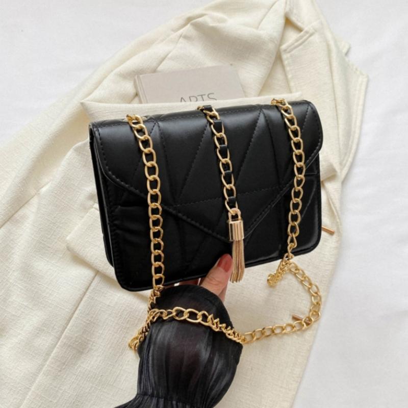 Quilted Crossbody Bag Flap Shoulder Bag Women Casual Handbag