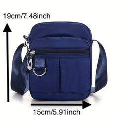 Mini Oxford Cloth Crossbody Bag Waterproof Mobile Phone Pouch