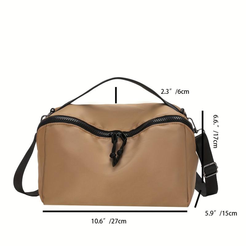 Causal Colorblock Shoulder Bag All Match Crossbody Bag