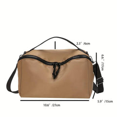 Causal Colorblock Shoulder Bag All Match Crossbody Bag