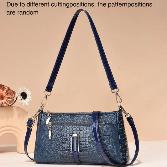 Crocodile Pattern Tote Bag Crossbody Bag Women's Handbag