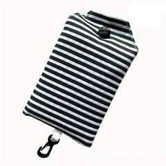 Animal Print Nylon Tote Bag Reusable Grocery Shopping Bag
