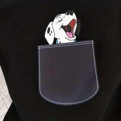 Dog Print Canvas Bag Eco friendly Shopping Bag
