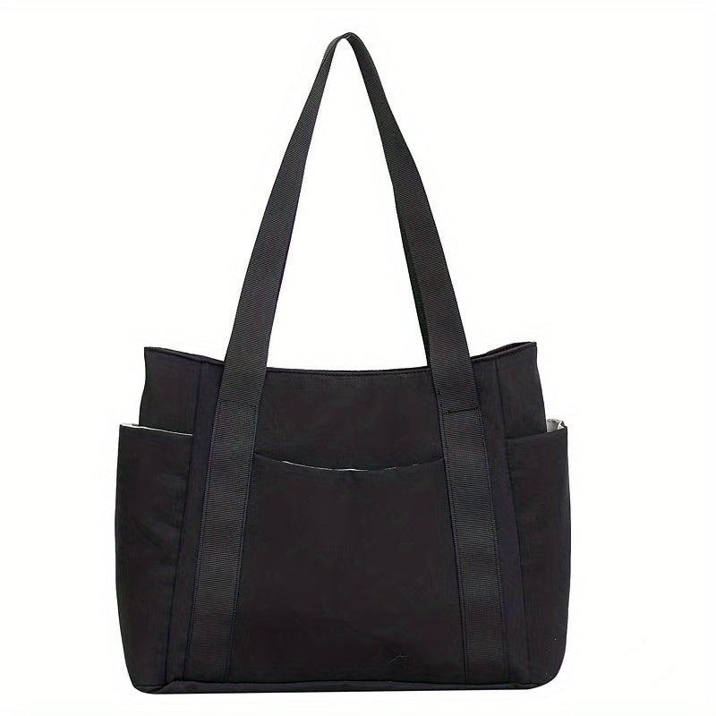 Large Capacity Leisure Tote Bag For Women Lightweight Pockets Mommy Bag