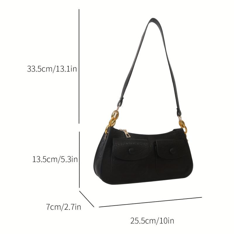Lychee Pattern Underarm Bag All Match Armpit Bag