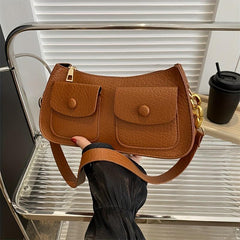 Lychee Pattern Underarm Bag All Match Armpit Bag