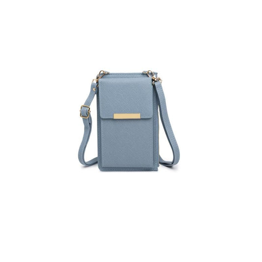 Solid Shoulder Bag All Match Zipper Coin Purse