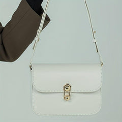 Square Shoulder Bag Flap Underarm Bag Women's Purse