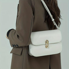Square Shoulder Bag Flap Underarm Bag Women's Purse