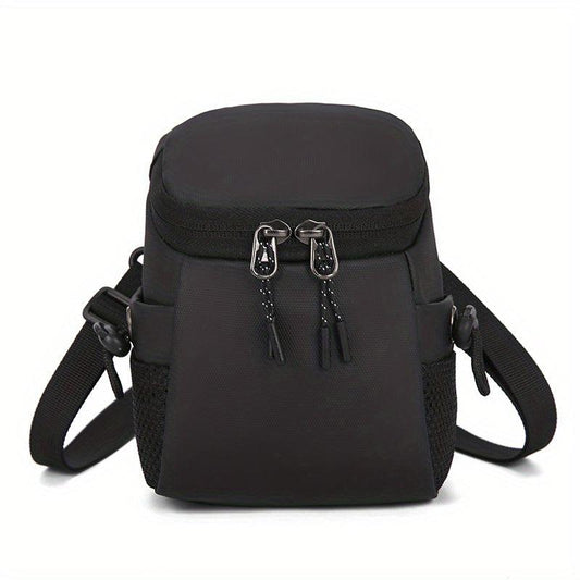 Casual Crossbody Bag Zipper Nylon Shoulder Bag