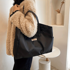 Large Capacity Shoulder Bag for School & Office
