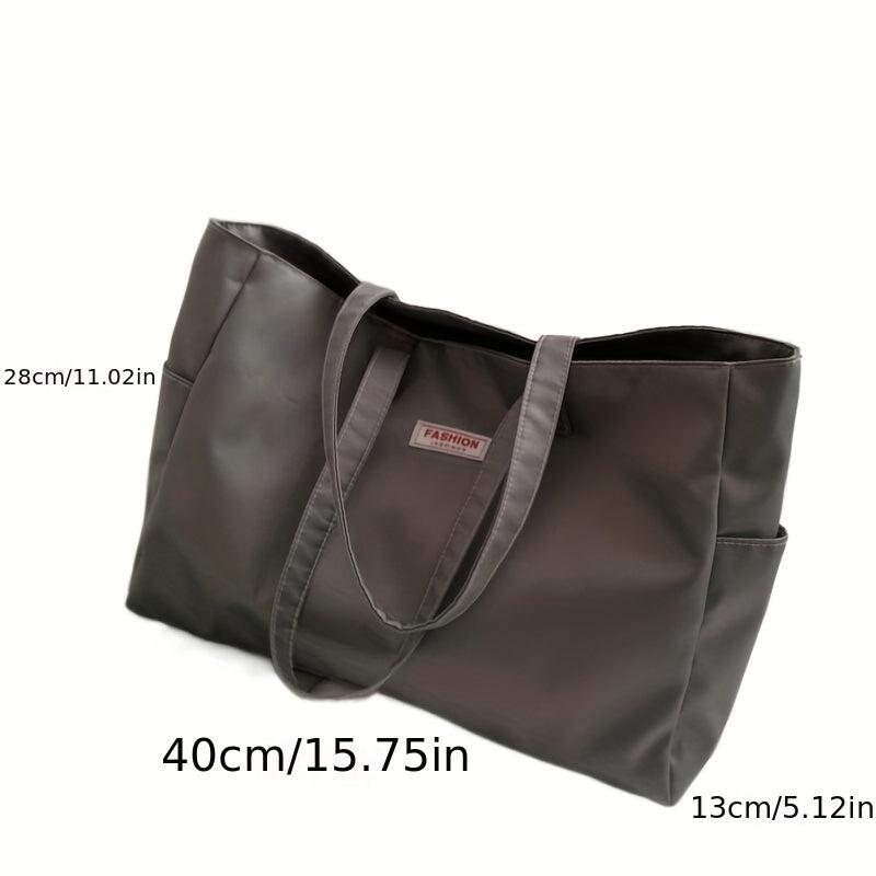 Large Capacity Shoulder Bag for School & Office