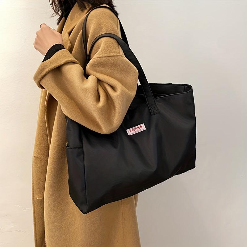 Large Capacity Shoulder Bag for School & Office