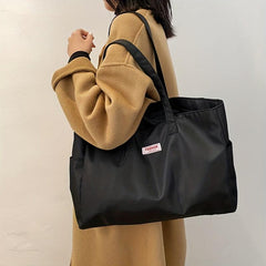 Large Capacity Shoulder Bag for School & Office