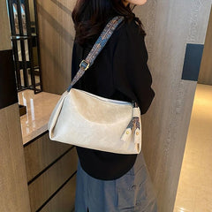 Vintage Boho PU Leather Hobo Bag Women's Shoulder Handbag