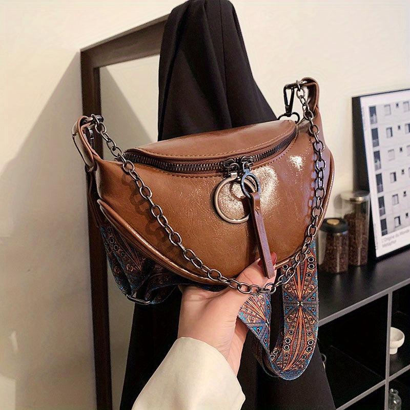 Vintage Bohemian Crossbody Bag Grunge Handbag