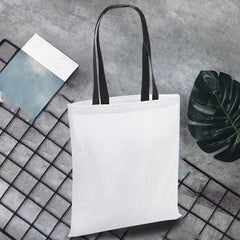 Large Capacity Canvas Tote Bag Durable Lightweight Shopping Bag