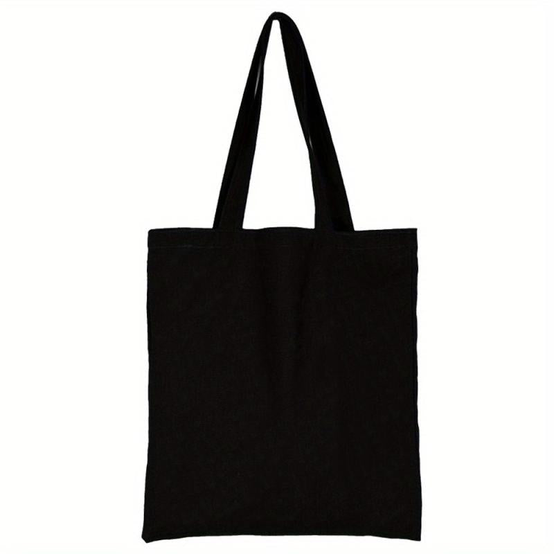 Large Capacity Canvas Tote Bag Durable Lightweight Shopping Bag
