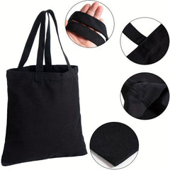 Large Capacity Canvas Tote Bag Durable Lightweight Shopping Bag