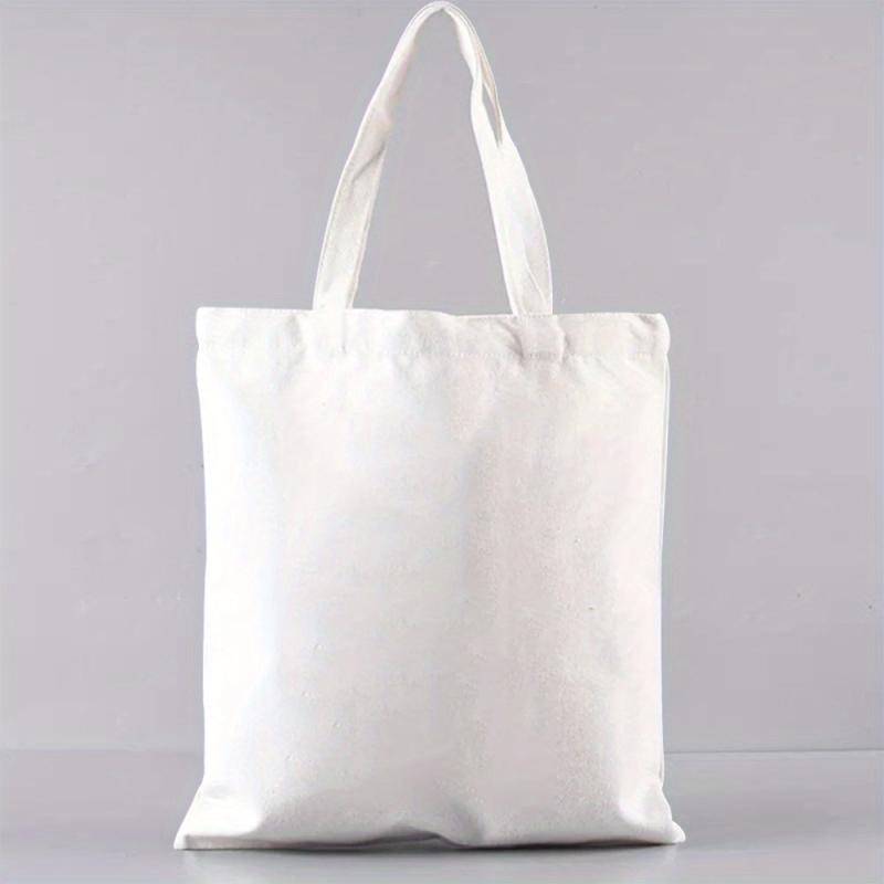 Large Capacity Canvas Tote Bag Durable Lightweight Shopping Bag