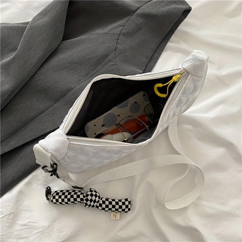 Casual Outdoor Sling Waist Bag Women's Zipper Crossbody Bag