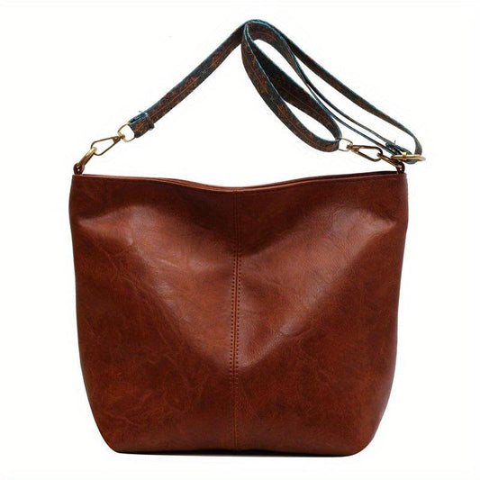Vintage Ethnic Style Bucket Bag for Women