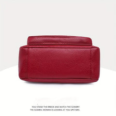 Flower Pattern Crossbody Bag Zipper Purse Women's Shoulder Bag