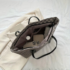 Vintage Large Capacity Tote Bag For Work