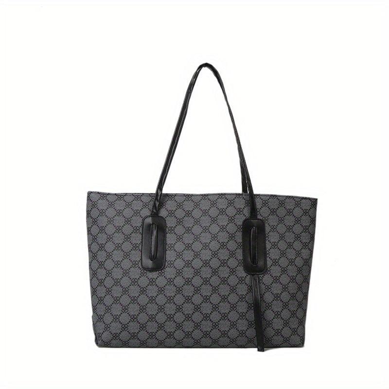 Vintage Large Capacity Tote Bag For Work