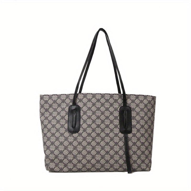 Vintage Large Capacity Tote Bag For Work