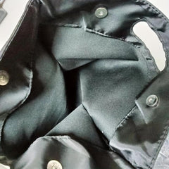 Anti Theft Large Capacity Tote Bag Nylon Double Strap Lightweight Shoulder Shopp