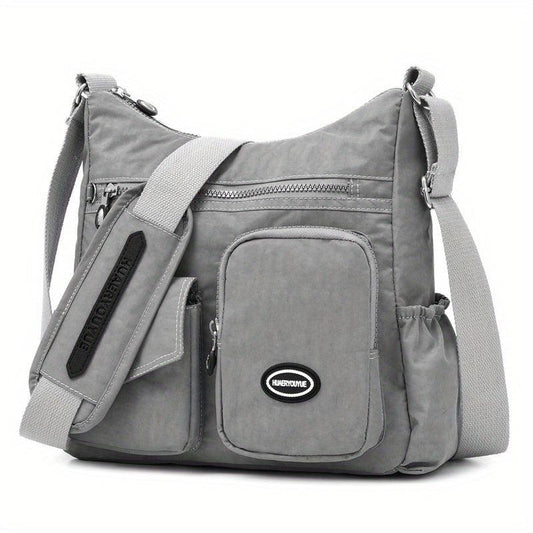 Large Capacity Shoulder Bag Zipper Purse for Students