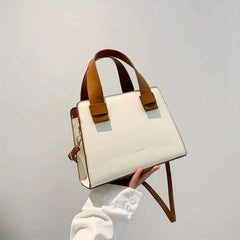 Minimalist Solid Square Bag All Match Satchel Bag